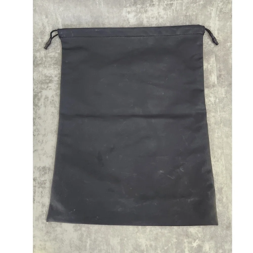 Porsche Lufthansa Airlines Drawstring Travel Bag Black Mesh Business Class